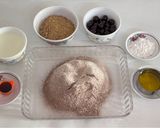 A picture of step 3 of Healthy Atta Jaggery Muffins in Appe Pan.