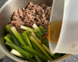 A picture of step 5 of Beef with Tofu(No Mirin needed).