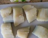 A picture of step 1 of Portuguese-Style Cod (Bacalao a la Portuguesa).