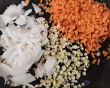 Foto del passaggio 3 della ricetta Arrosto di ceci e patate alle olive verdi