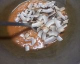 A picture of step 1 of Dry coconut farali Chikki.