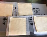 Une image de l'étape 6 de Feuilletés chèvre poireaux, salade de jeunes pousses.