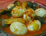 Foto langkah ke 8 dari resep Tahu Telur Kuah Pedas.