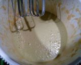 Foto langkah ke 3 dari resep Pukis pandan toping meses.