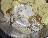 A picture of step 2 of Cornmeal vada.