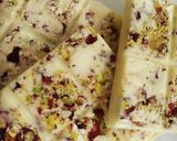 A picture of step 3 of Rasmalai Chocolate Bars.