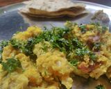 पिठलं (pithla recipe in marathi) रेसिपी स्टेप 5 फोटो 