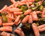 Pink pasta with sprouting broccoli and anchovies recipe step 10 photo