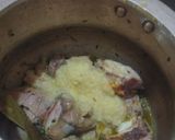A picture of step 1 of Uttar Pradesh style bhuna gosht.