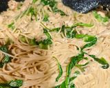 Gambar langkah 6 resipi 🍝 Chicken Creamy Spaghetti.