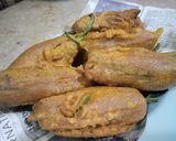 A picture of step 4 of Cheesy Chilli Pakora.