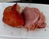A picture of step 3 of My Roasted Gammon.😘.