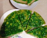 Hình bước làm 5 của món Bánh da lợn cốm xanh