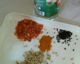 A picture of step 1 of Achari shimla.