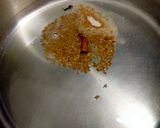 A picture of step 6 of Bafla Baati and Daal with Spinach.