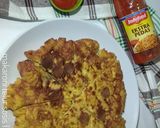 Foto langkah ke 9 dari resep Makaroni telur sosis.