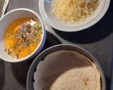 Tojásos tortillatorta recept fázis 1 fotója
