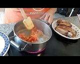 Foto del paso 6 de la receta Costilla de Cerdo Guisada con Pastelitos de Quinoa y Brócoli