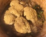 A picture of step 2 of California Farm Whole Cauliflower Soup Dinner.