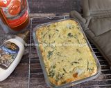 Foto langkah ke 6 dari resep Kentang Tuna Bayam Panggang.
