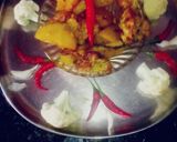 पौष्टिक आलू गोभी फ्राई (paustik aloo gobi fry recipe in Hindi) रेसिपी चरण 5 फोटो