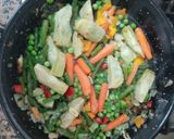 Foto del paso 2 de la receta: Arròs de salchicha con verduras