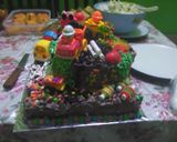 Foto langkah ke 6 dari resep Blackforest kukus spesial HUT Rakha.