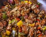 A picture of step 9 of Chilli Chicken.