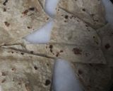 A picture of step 1 of Left over roti samosa.
