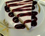 صورة لخطوة 6 من وصفة تشيز كيك بصوص الفراولة 🍓