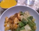 Une image de l'étape 4 de Crevettes au caramel.