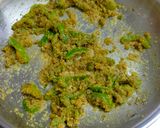 A picture of step 3 of Capsicum Masala.