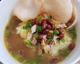 Foto langkah ke 5 dari resep Bubur Ayam.