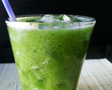 Foto del paso 7 de la receta: Zumo de melón con té Matcha