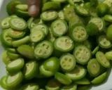 A picture of step 1 of Spiny gourd sev sabji.