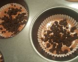Une image de l'étape 2 de Muffins sans Oeuf au chocolat et Oreo.