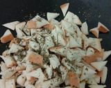 Foto langkah ke 3 dari resep Croutons (Garlic Bread).