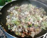 Foto del paso 4 de la receta: Calabacín relleno de verduras con pavo