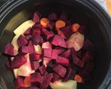Foto del paso 1 de la receta: Pastel de remolacha y carne