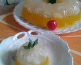 Foto langkah ke 5 dari resep Coconut Orange Puding.