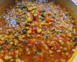 A picture of step 4 of Mixed Veg Subji.