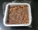 A picture of step 2 of Coffee walnut salami cake.