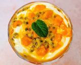 A picture of step 5 of Mango & passion fruit fool.