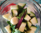 Une image de l'étape 3 de Pickels de courgette au curcuma.