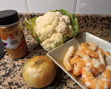 Foto del paso 1 de la receta: Migas de coliflor sabor Cookpad con langostinos