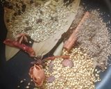A picture of step 1 of Homemade Biryani masala.