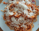 Foto del paso 5 de la receta: Pasta a la boloñesa con champiñones