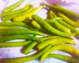 झटपट मिरची चे लोणचे (mirchi che lonche recipe in marathi) रेसिपी स्टेप 1 फोटो