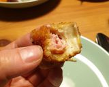 A picture of step 5 of Skewers of Cooked Pork Loin and Manchego Cheese.
