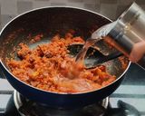 A picture of step 10 of Masala soya chaap.